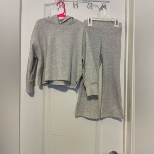 Old Navy Ribbed Hoodie Lounge Set Girls 5T
